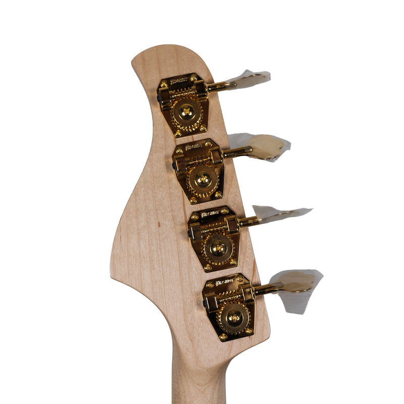 Pensa J-4 Bass, Black Korina #1358