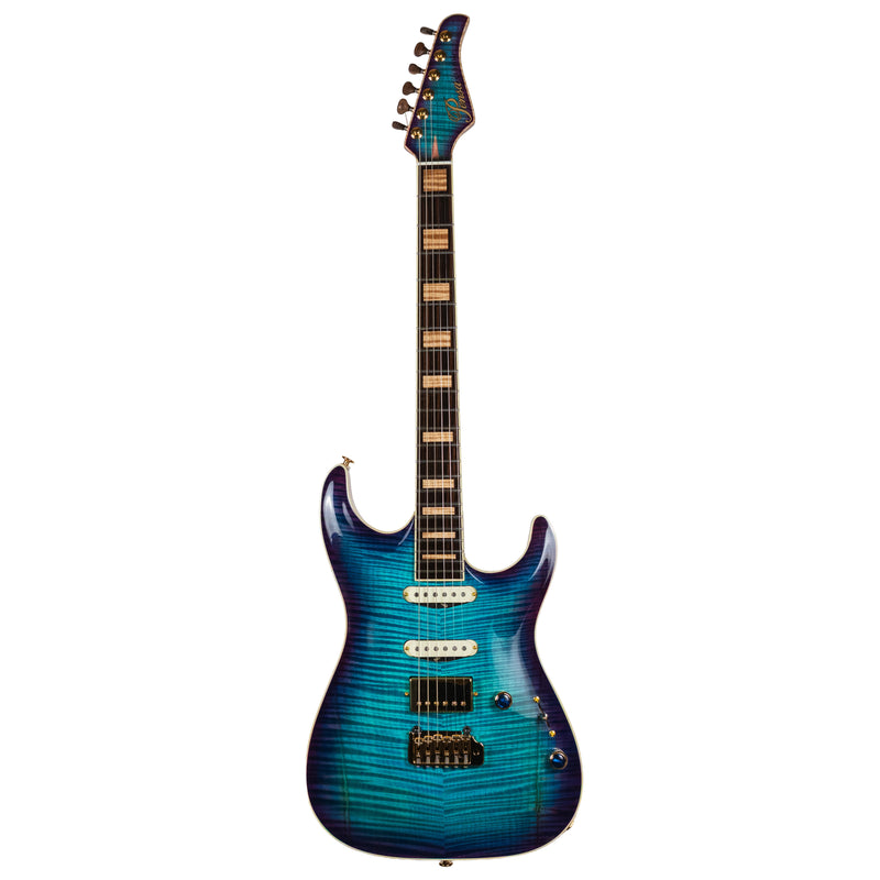 Pensa Soho Custom, Aqua-Violet Burst #1326