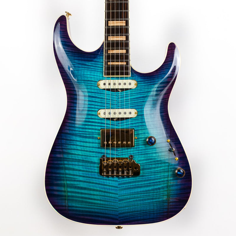 Pensa Soho Custom, Aqua-Violet Burst #1326