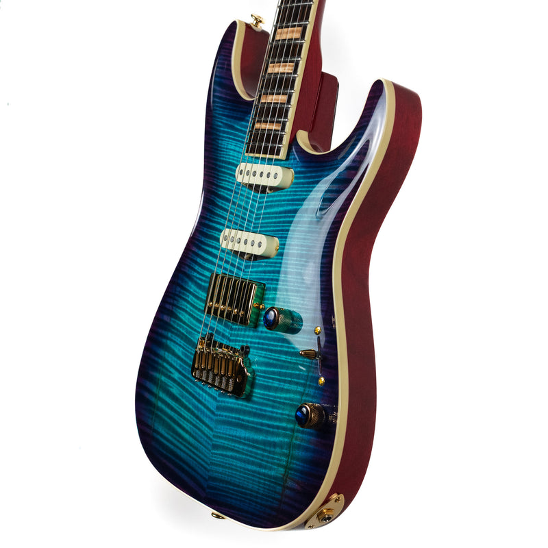 Pensa Soho Custom, Aqua-Violet Burst #1326