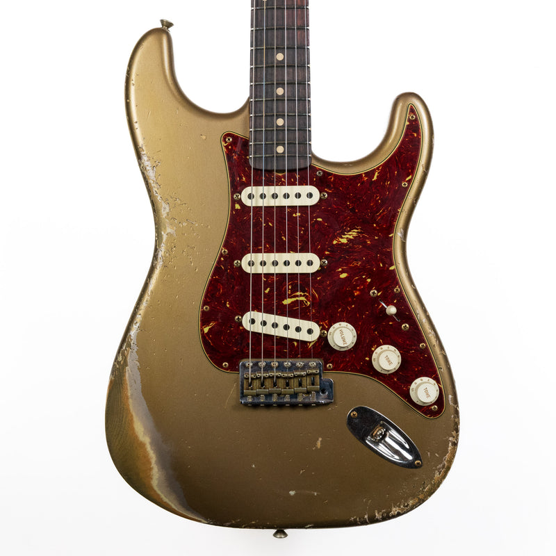 Fender Custom Shop '60 Strat, Heavy Relic Shoreline Gold