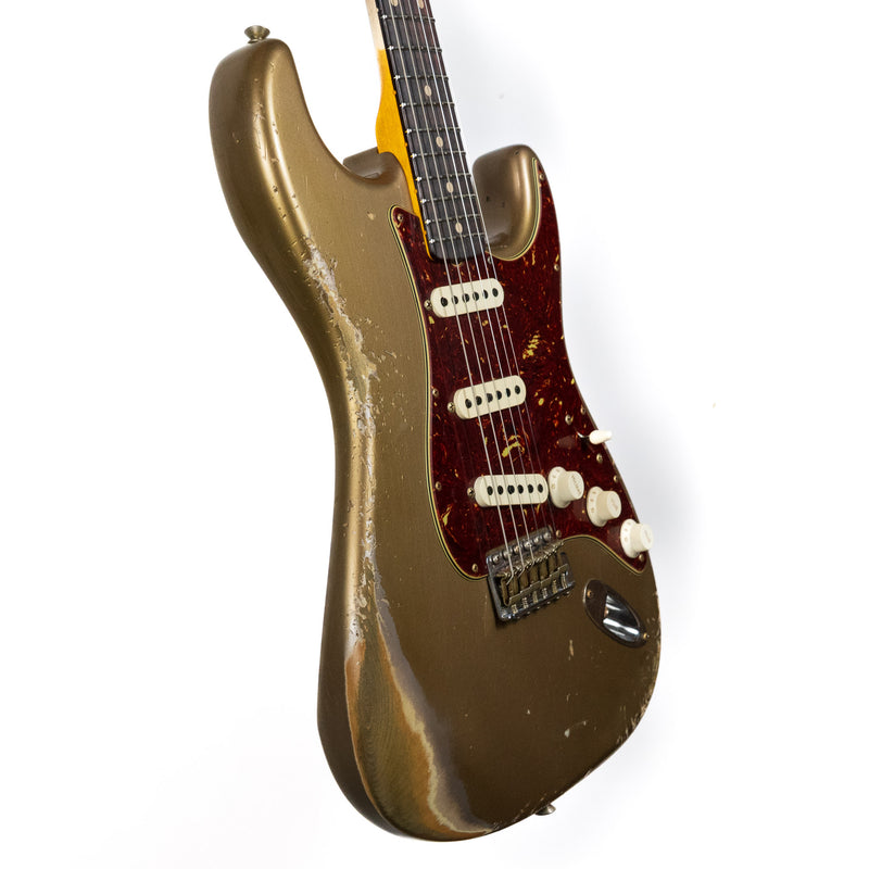 Fender Custom Shop '60 Strat, Heavy Relic Shoreline Gold