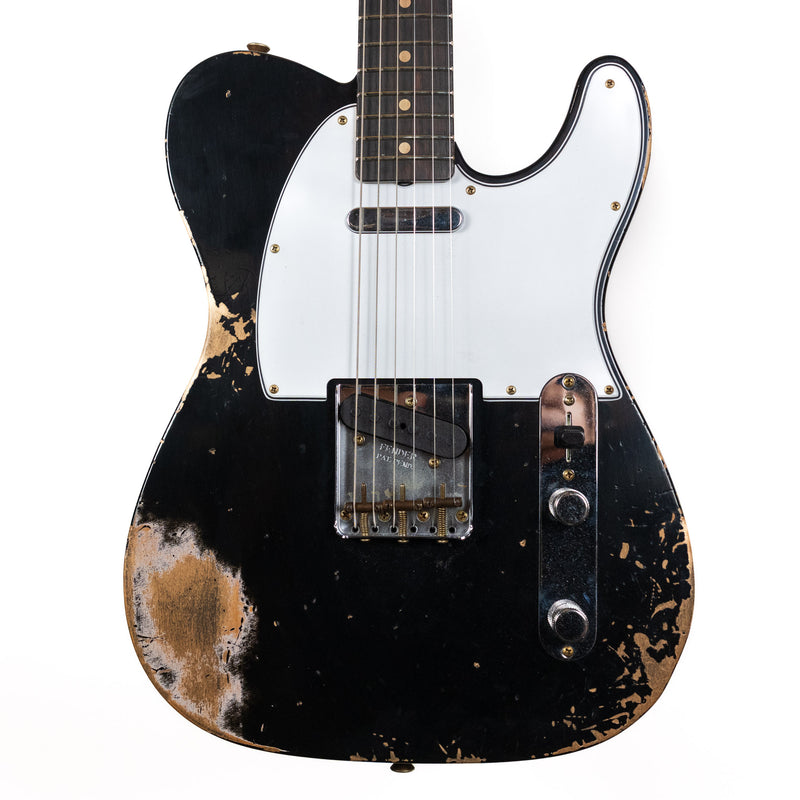 Fender Custom Shop '60 Tele, Heavy Relic Black