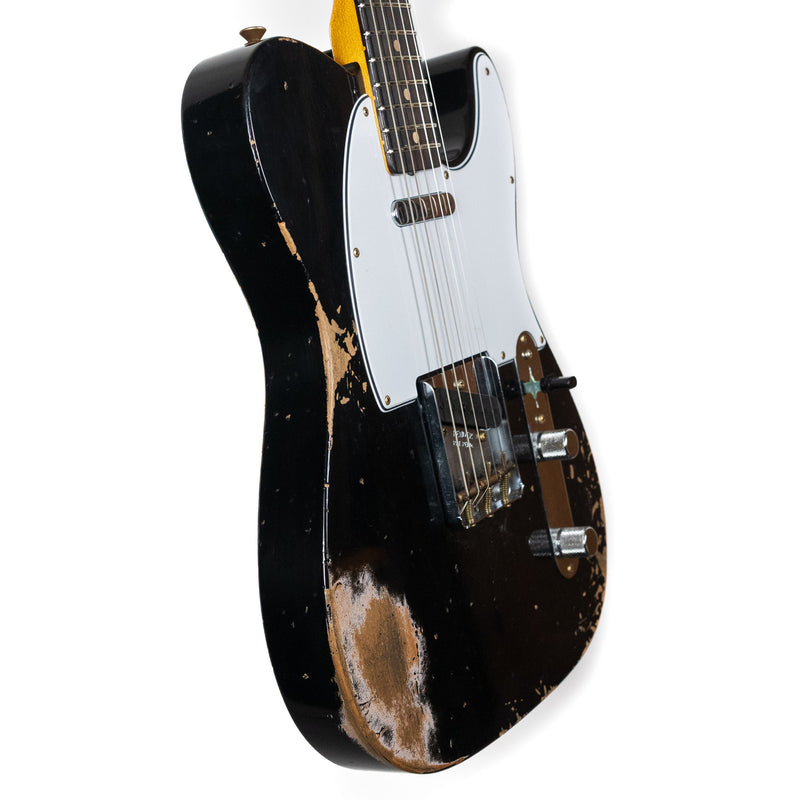 Fender Custom Shop '60 Tele, Heavy Relic Black