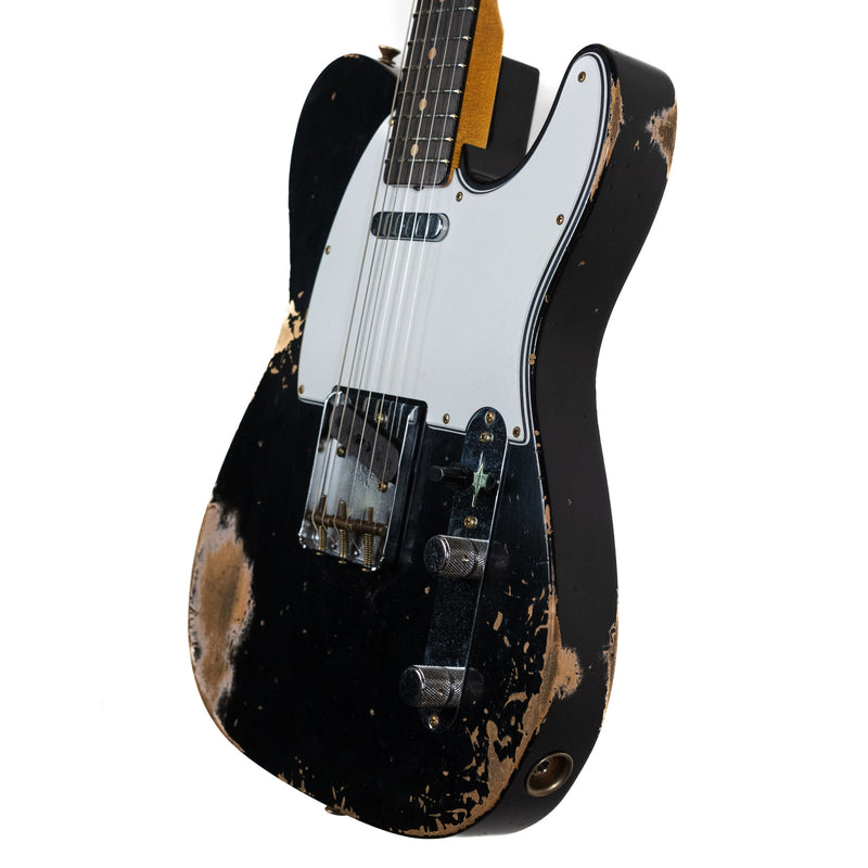 Fender Custom Shop '60 Tele, Heavy Relic Black