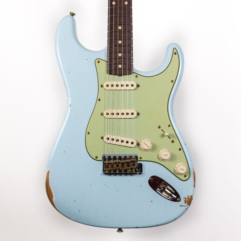 Fender Custom Shop '60 Strat, Relic Aged Sonic Blue