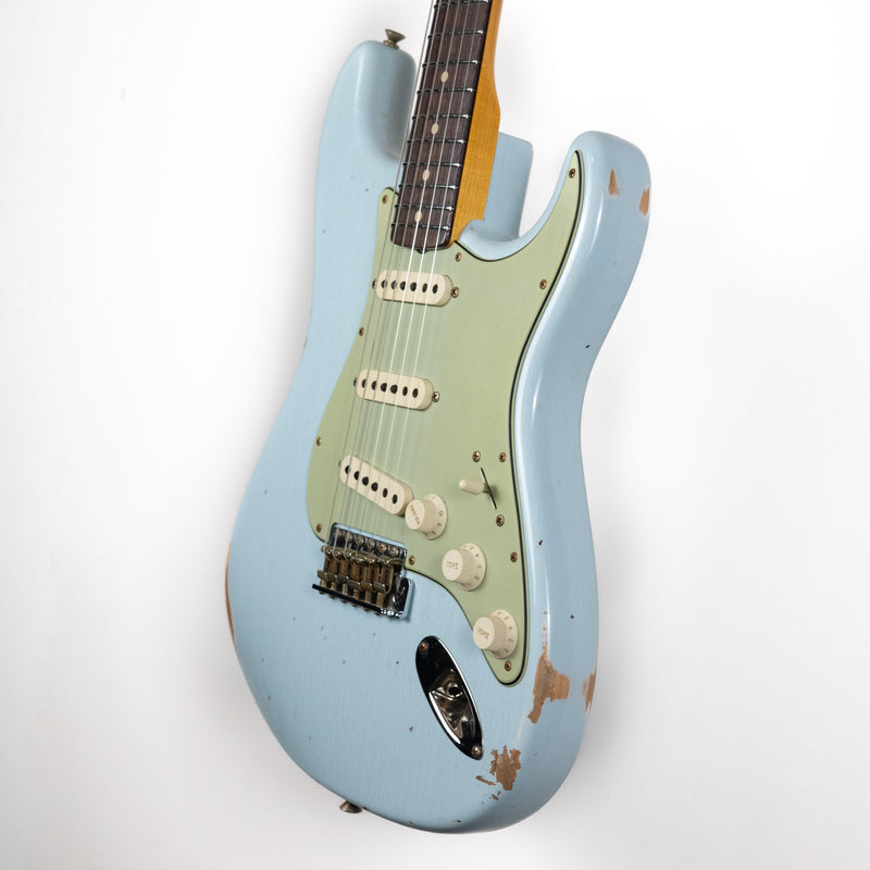 Fender Custom Shop '60 Strat, Relic Aged Sonic Blue
