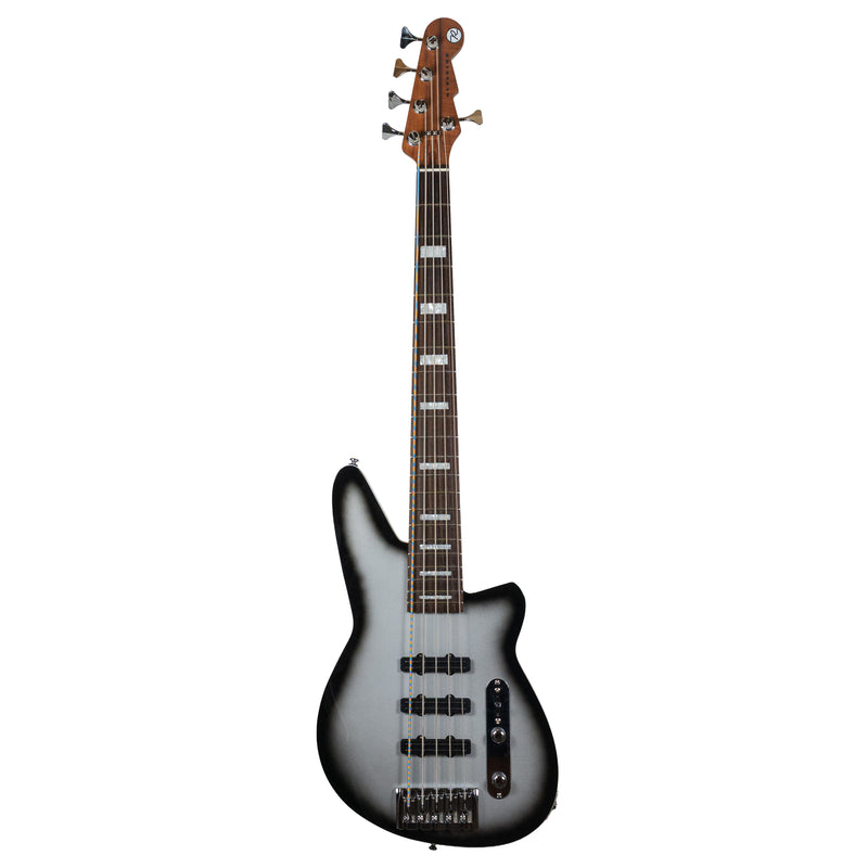 Reverend Triad 5, Silver Burst with Case