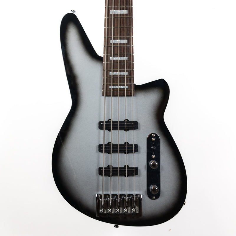 Reverend Triad 5, Silver Burst with Case