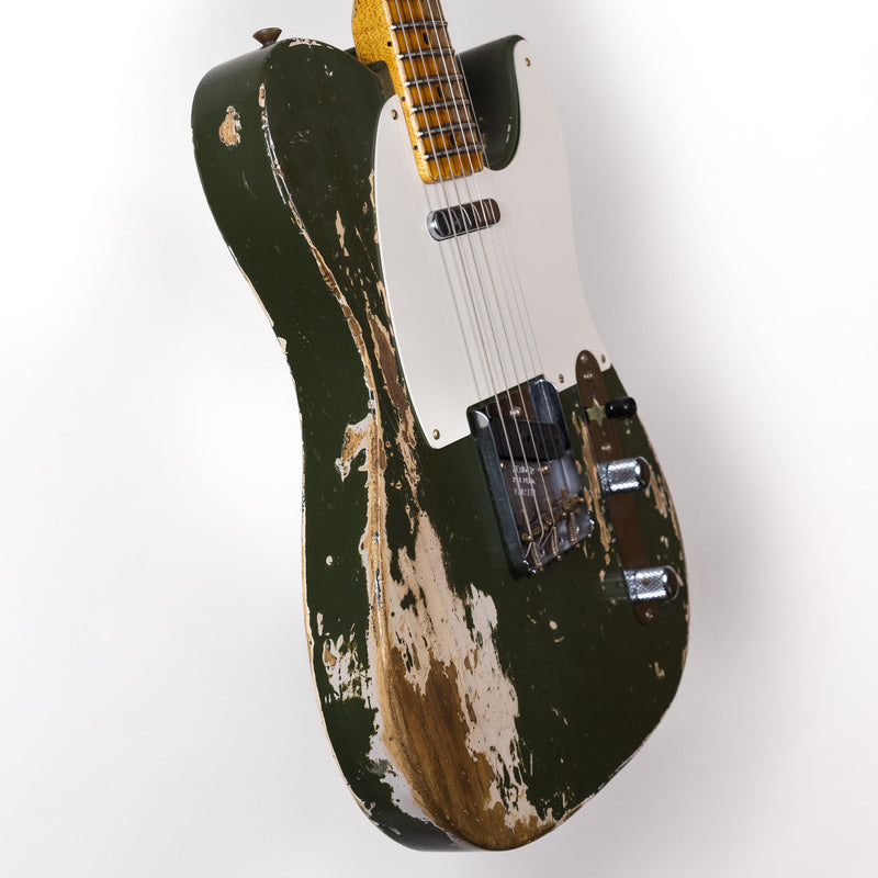 Fender Custom Shop, Double Esquire, Super Heavy Relic, Olive Green