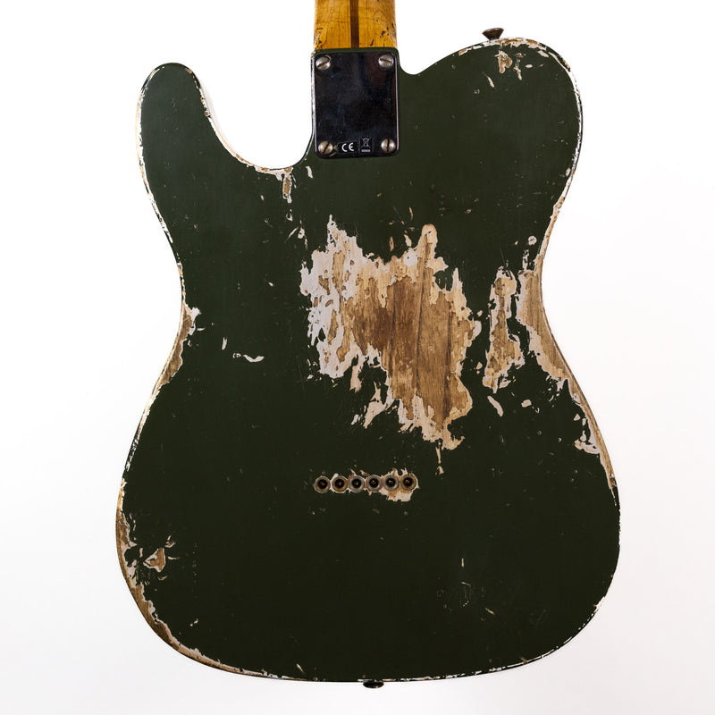 Fender Custom Shop, Double Esquire, Super Heavy Relic, Olive Green