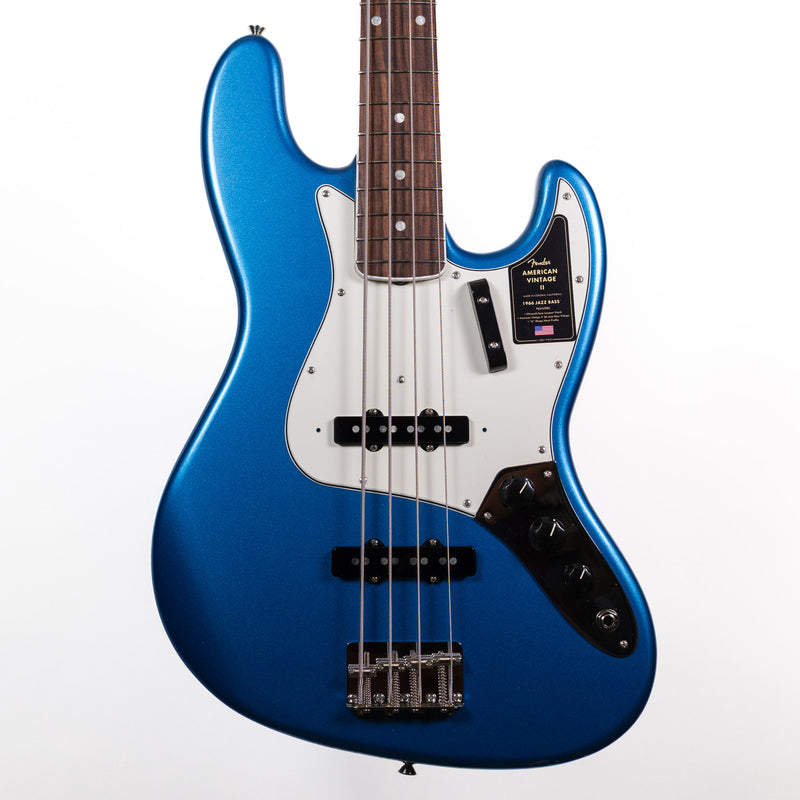 Fender American Vintage II 1966 Jazz Bass, Lake Placid Blue
