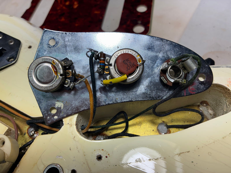 Fender 1965 Jaguar, Olympic White