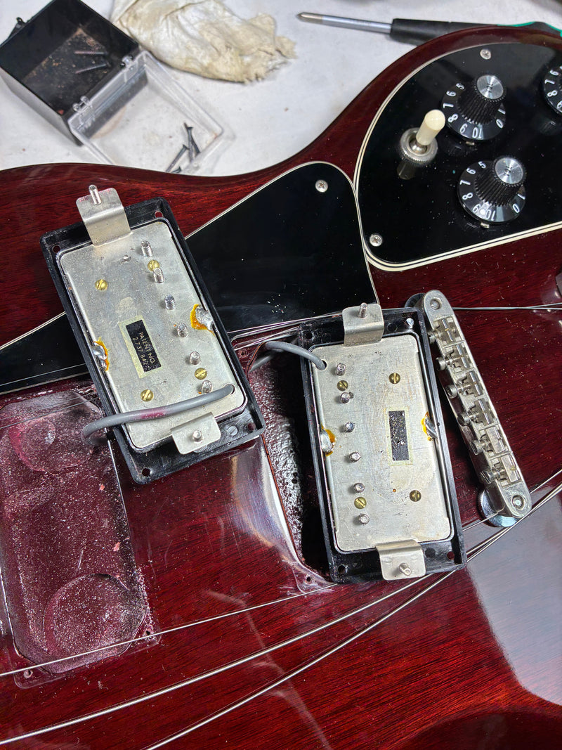Gibson 1971 SG Deluxe, Cherry