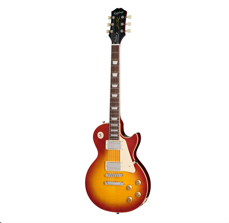 Epiphone Les Paul Standard 50s Figured, Washed Cherry Sunburst