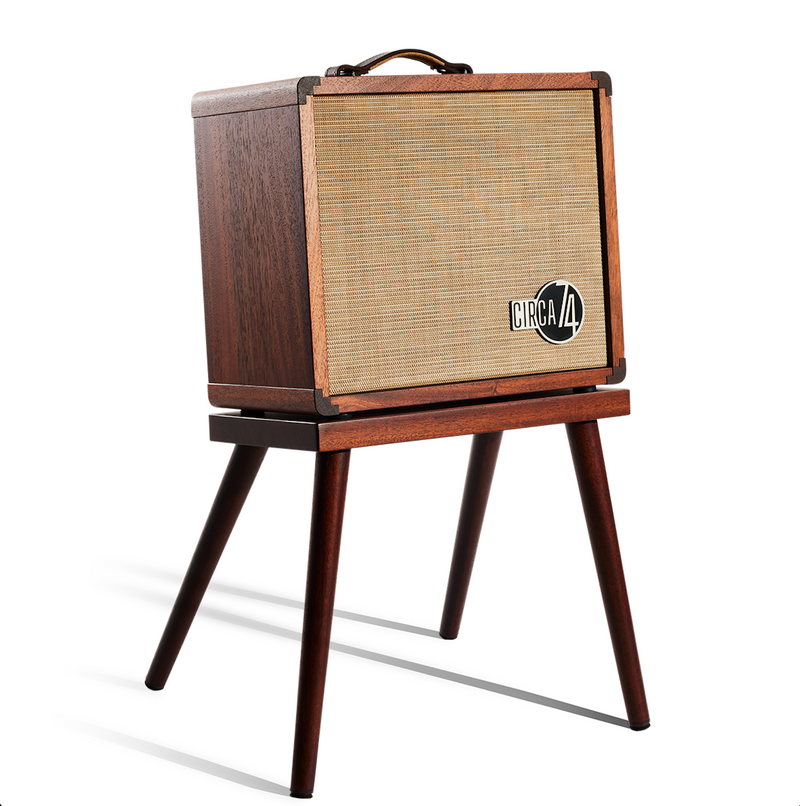 Circa 74 AV150-10 Acoustic Amplifier and Vocal System, Mahogany with stand