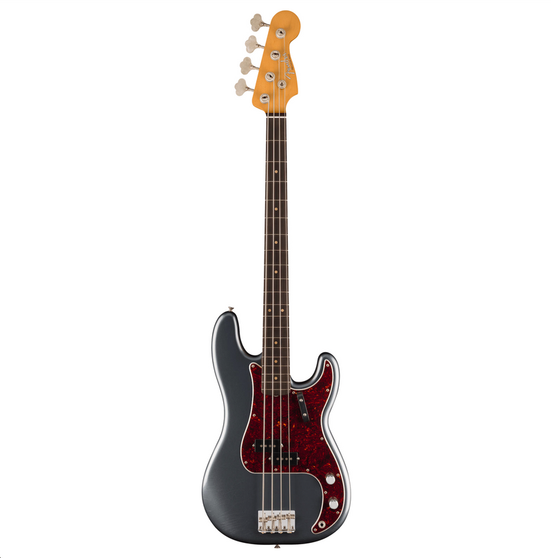 Fender Vintera II Road Worn '60s Precision Bass, Charcoal Frost Metallic