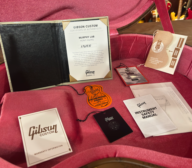 Gibson Custom '59 ES-345 with Bigsby, Heavy Aged, Ebony