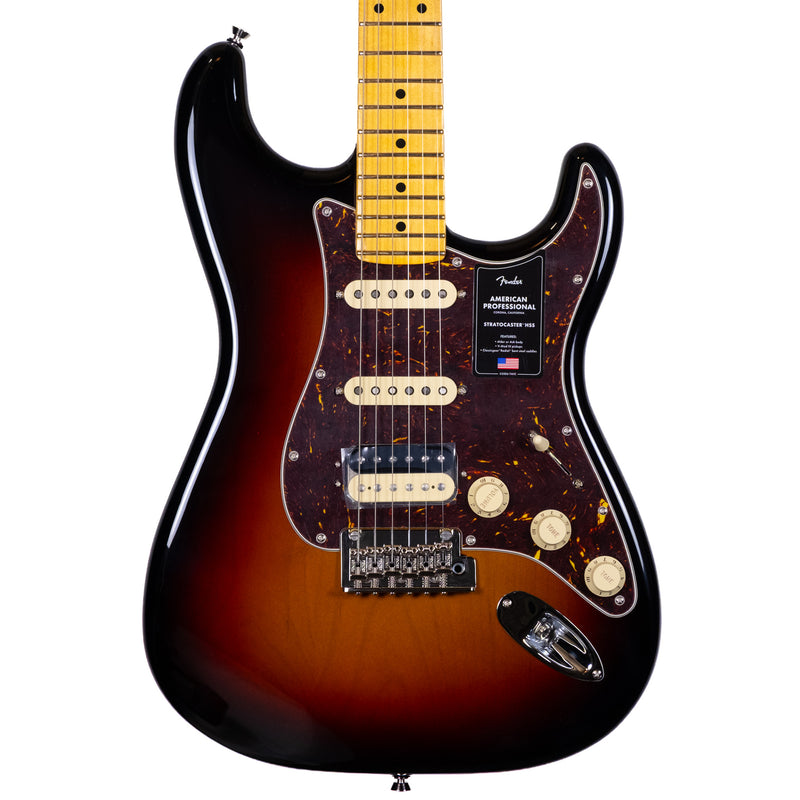 Fender American Professional Stratocaster HSS, 3-Color Sunburst
