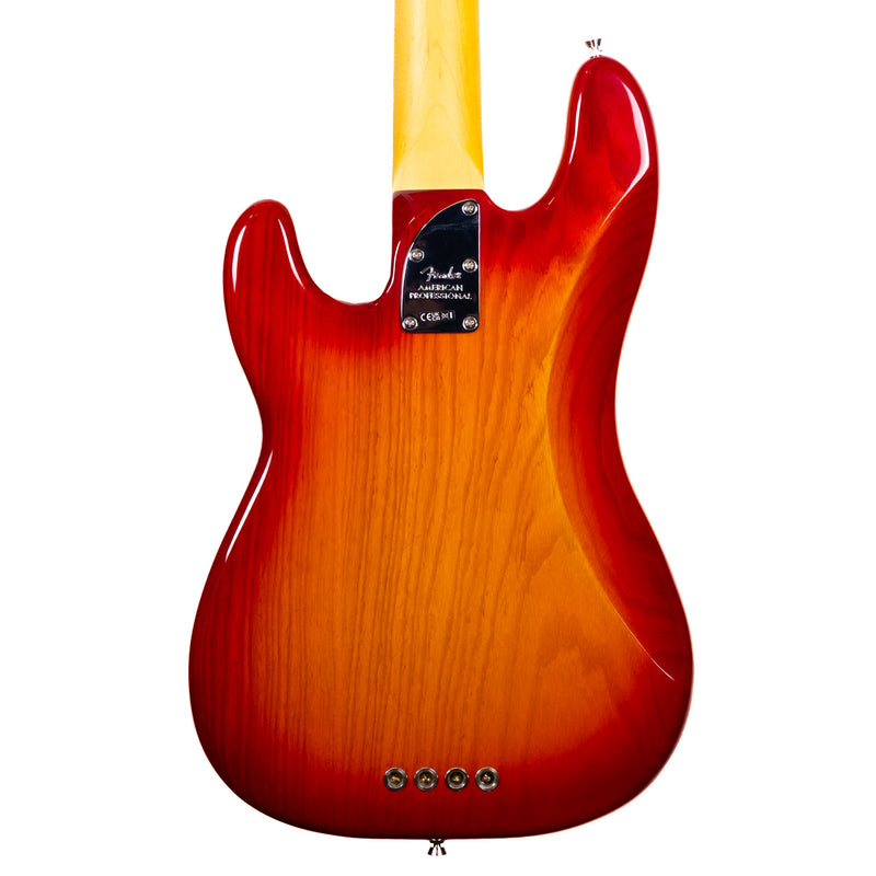Fender American Professional Precision Bass, Aged Cherry Burst