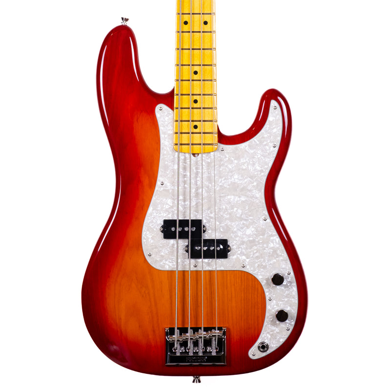 Fender American Professional Precision Bass, Aged Cherry Burst