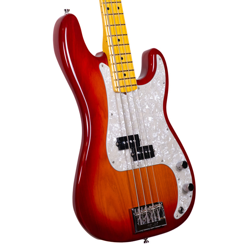 Fender American Professional Precision Bass, Aged Cherry Burst