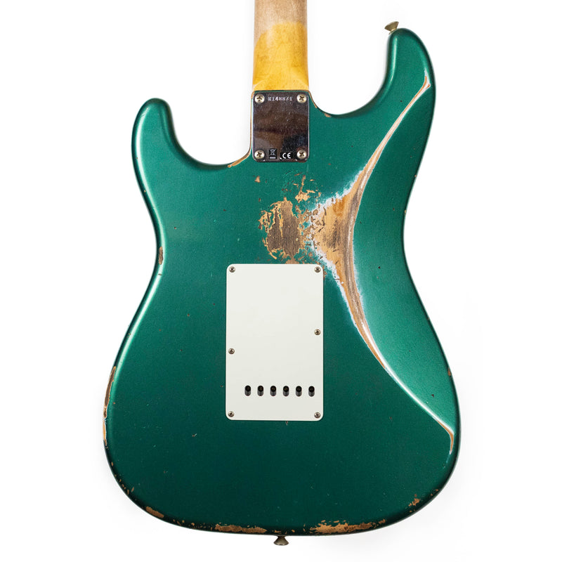 Fender Custom Shop, 1960 STRAT, Heavy Relic Aged Sherwood Green Metallic
