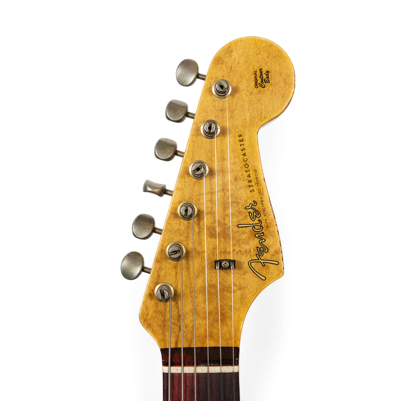 Fender Custom Shop, 1960 STRAT, Heavy Relic Aged Sherwood Green Metallic