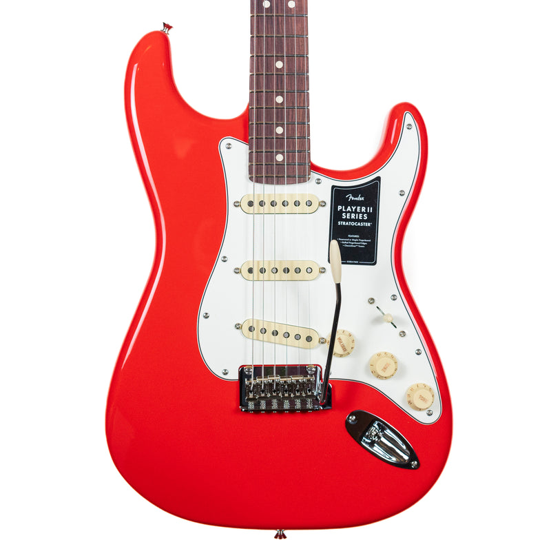 Fender Player II Stratocaster, Coral Red