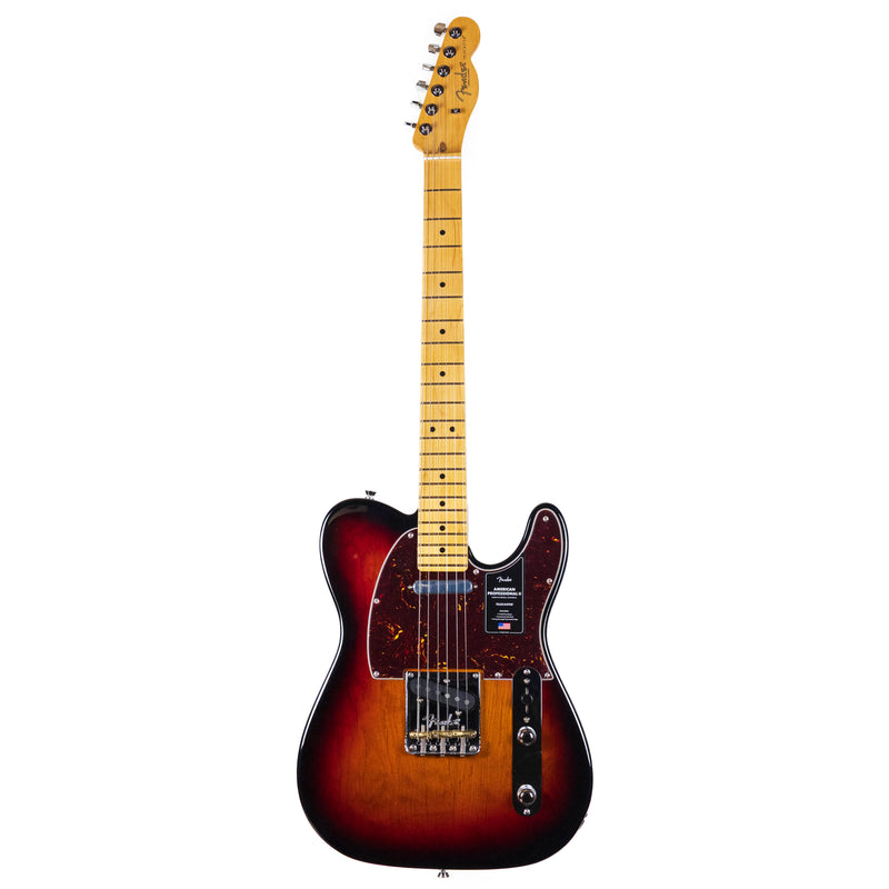 Fender American Professional II Telecaster 3 Tone Sunburst, Maple Neck