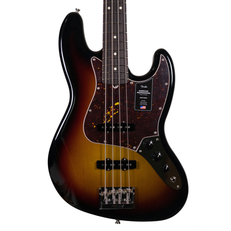 Fender American Professional Jazz Bass, 3-Color Sunburst