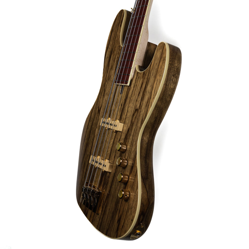 Pensa J-4 Bass, Black Korina #1358
