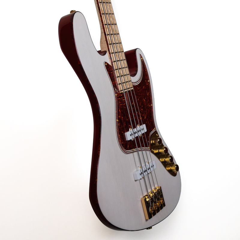 Pensa J-4 Bass, Trans White #1359