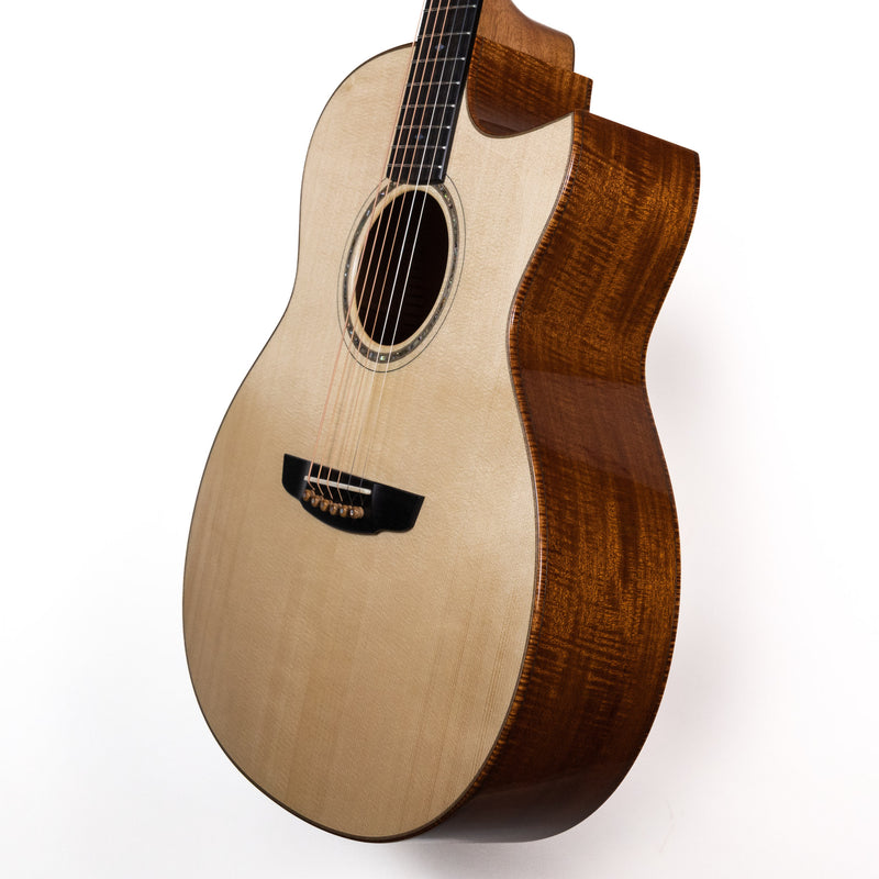 Goodall Concert Jumbo Cutaway, Master Adirondack / AAA Honduran Mahogany
