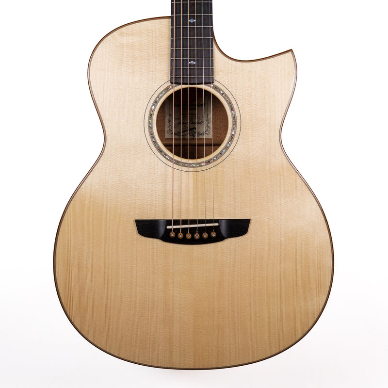 Goodall Concert Jumbo Cutaway, Master Adirondack / AAA Honduran Mahogany