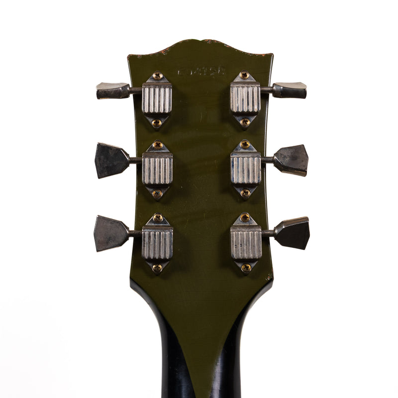 Gibson Custom 68 Les Paul Custom, Olive Drab Top / Ebony Back Heavy Aged