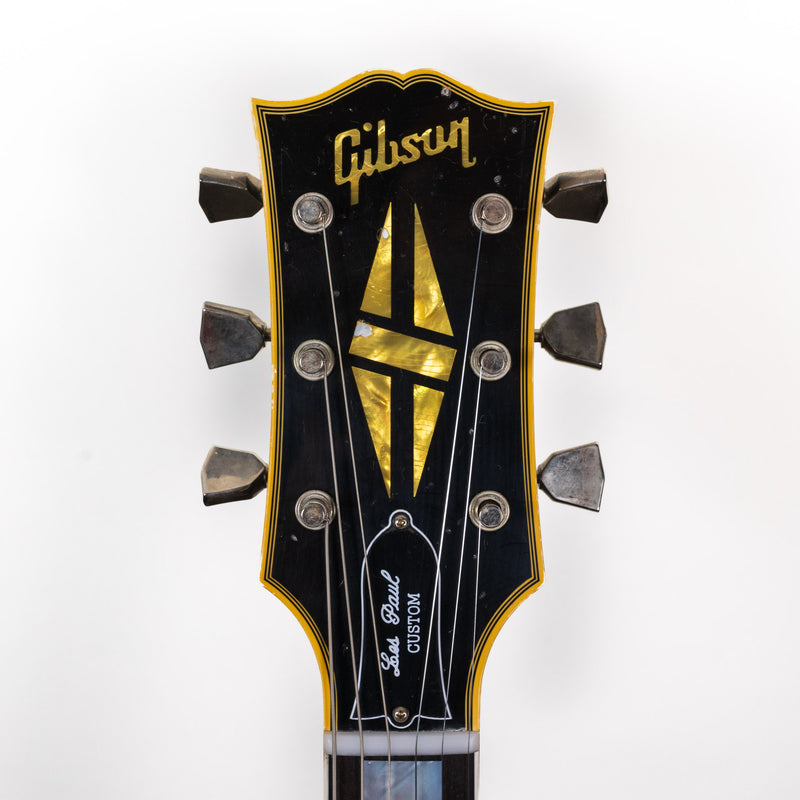 Gibson Custom 68 Les Paul Custom, Olive Drab Top / Ebony Back Heavy Aged