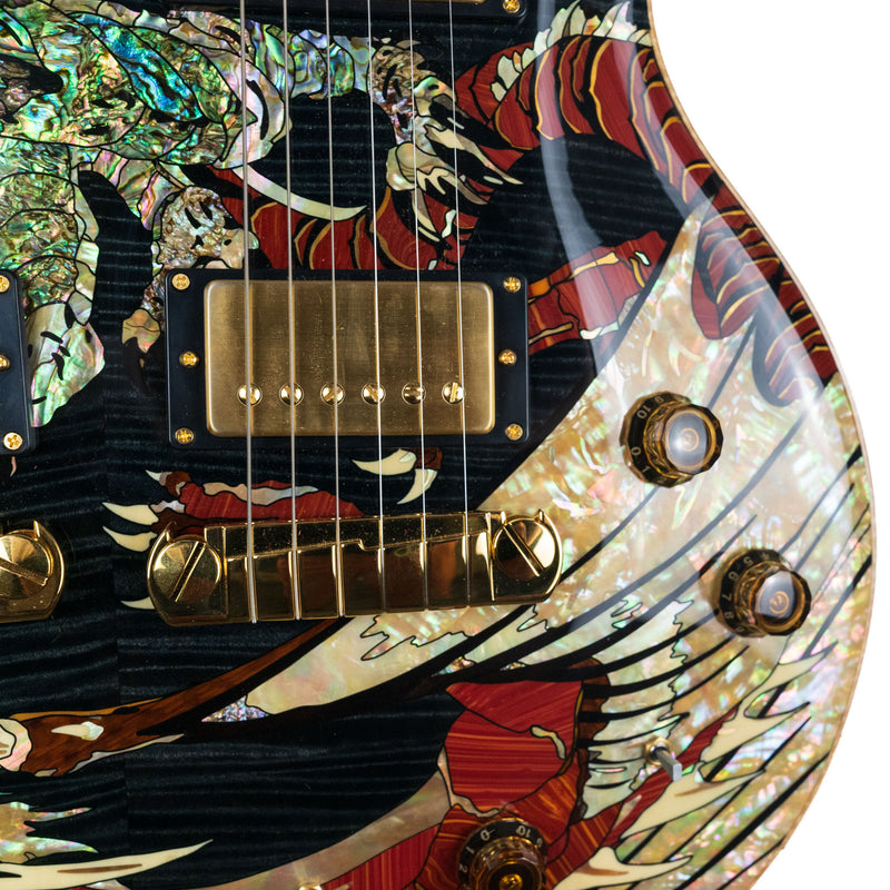 PRS 2005 Doubleneck Dragon 20th Anniversary, Whale Blue #2/50