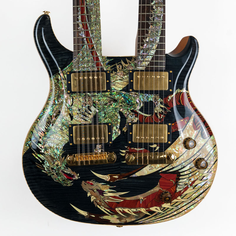PRS 2005 Doubleneck Dragon 20th Anniversary, Whale Blue #2/50