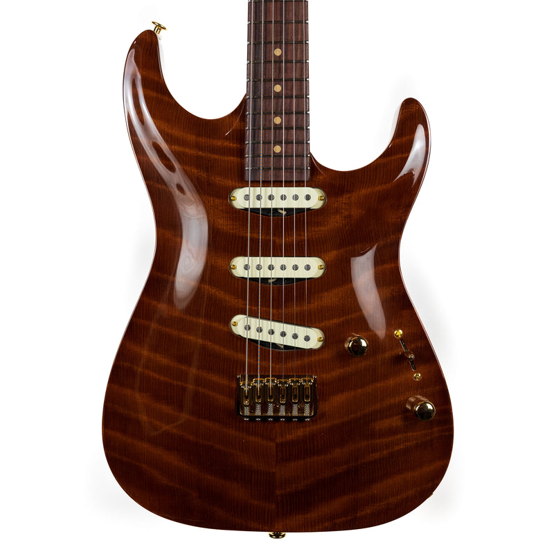 Pensa Soho Custom, Flame Redwood, Caramel #1313