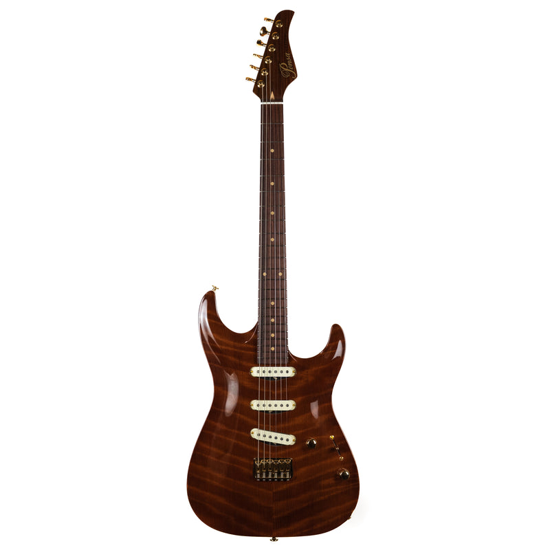 Pensa Soho Custom, Flame Redwood, Caramel #1313