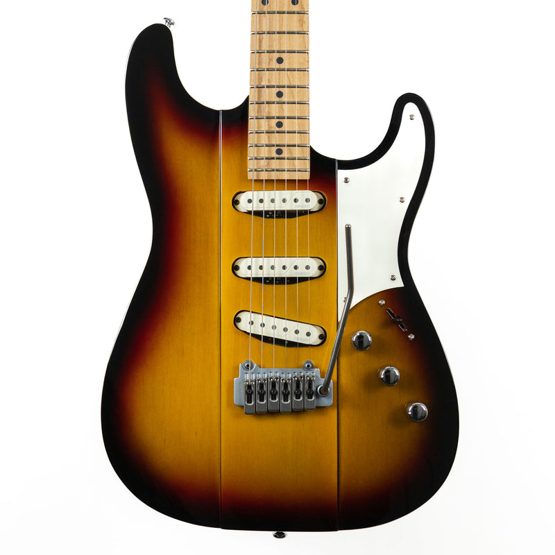 Reverend Greg Koch Gristle ST, 3 Tone Burst with Case