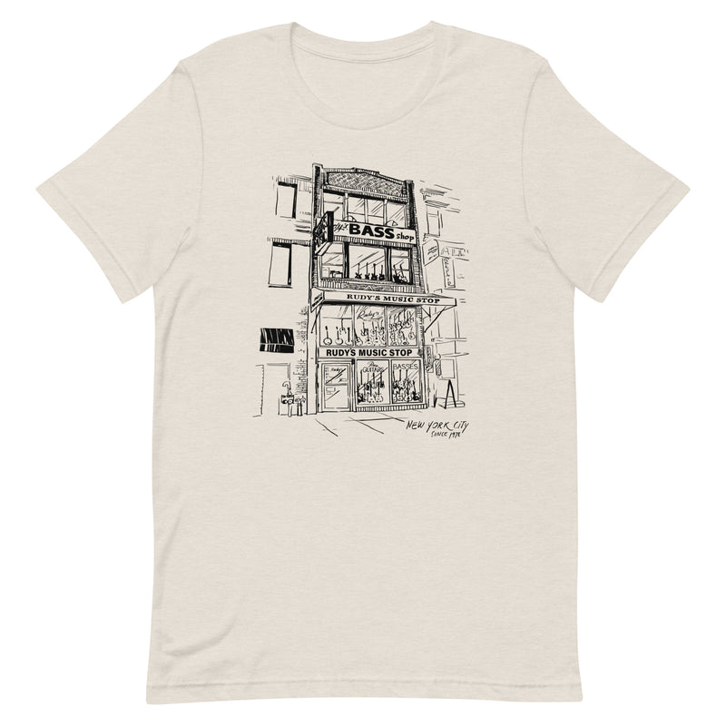 Rudy's Music 48th St. T-Shirt, Black Ink