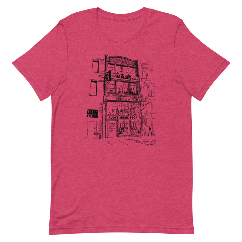 Rudy's Music 48th St. T-Shirt, Black Ink
