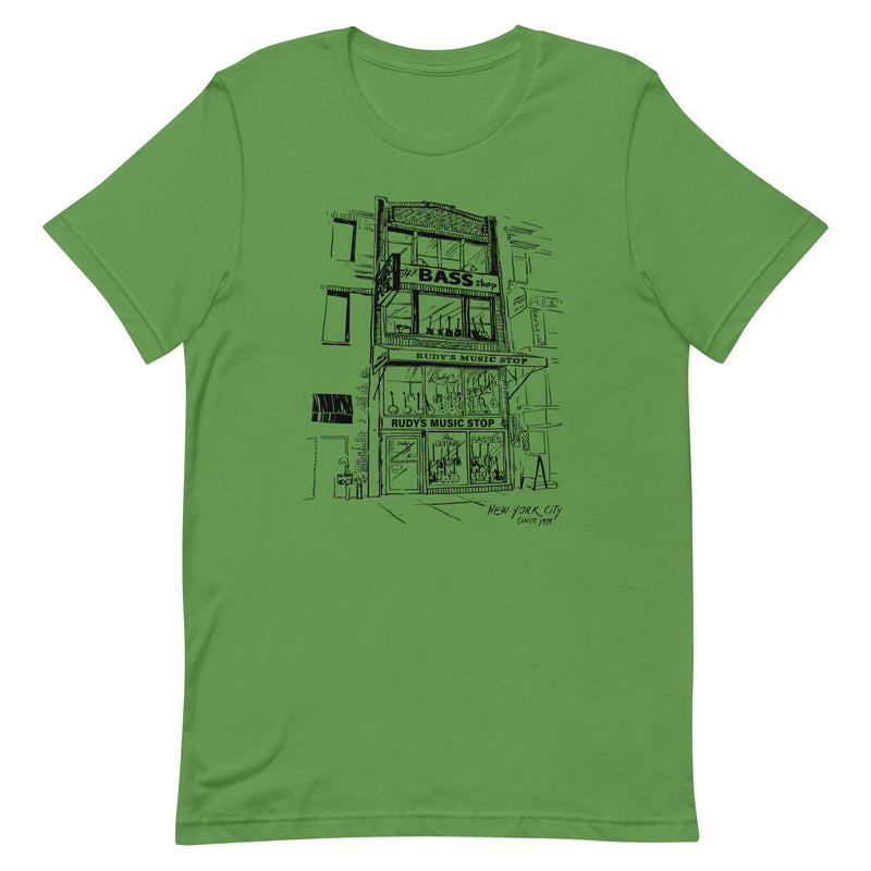 Rudy's Music 48th St. T-Shirt, Black Ink
