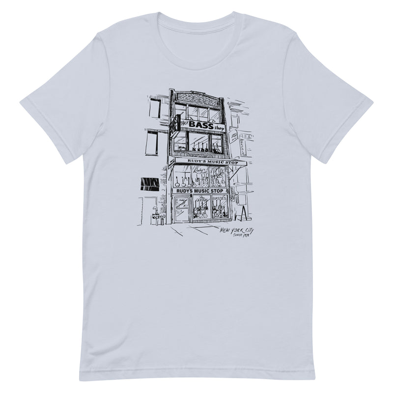 Rudy's Music 48th St. T-Shirt, Black Ink