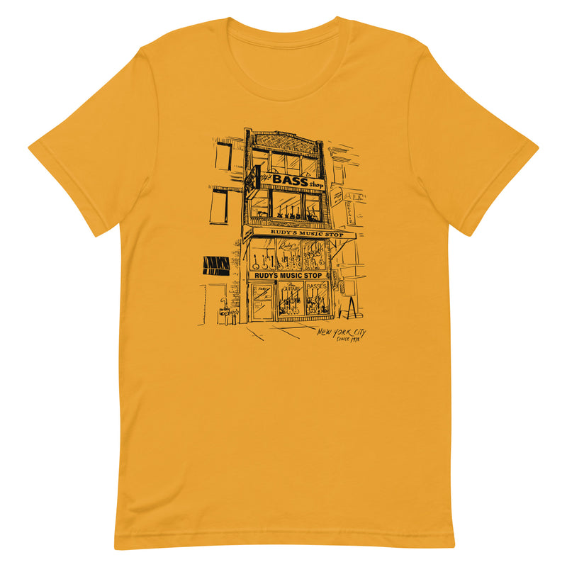 Rudy's Music 48th St. T-Shirt, Black Ink