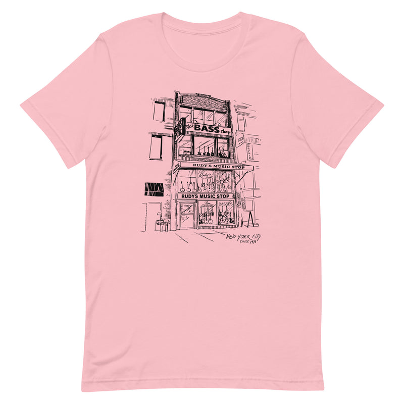 Rudy's Music 48th St. T-Shirt, Black Ink