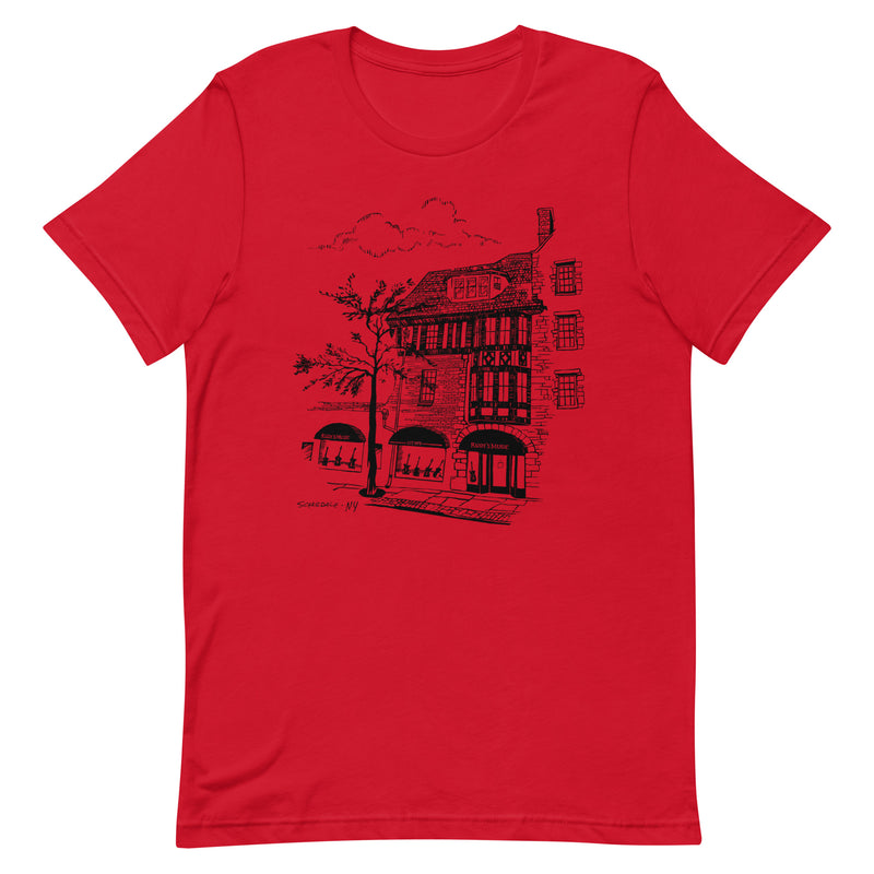 Rudy's Music Scarsdale Store T-Shirt, Black Ink