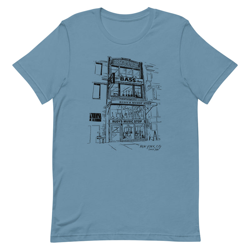 Rudy's Music 48th St. T-Shirt, Black Ink